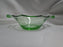 Heisey Octagon Moongleam Green: Individual Nut Bowl (s) w/ Handles, 4" x 1" Tall