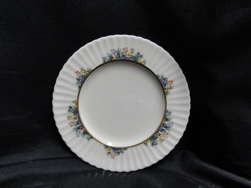 Lenox Rutledge, Multicolor Enameled Flowers, Gold: Bread Plate, 6 1/4"