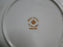 Royal Albert Crown China 4147, Rust Florals: Square Bread Plate, 6", As Is