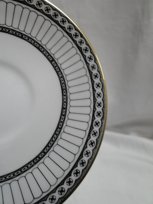Wedgwood Colonnade Black, Black Lines & Circles: Cup & Saucer Set (s), 2 3/4"