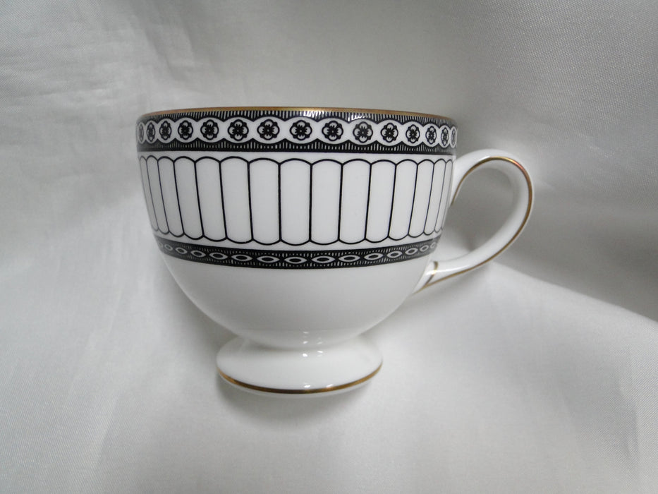 Wedgwood Colonnade Black, Black Lines & Circles: Cup & Saucer Set (s), 2 3/4"