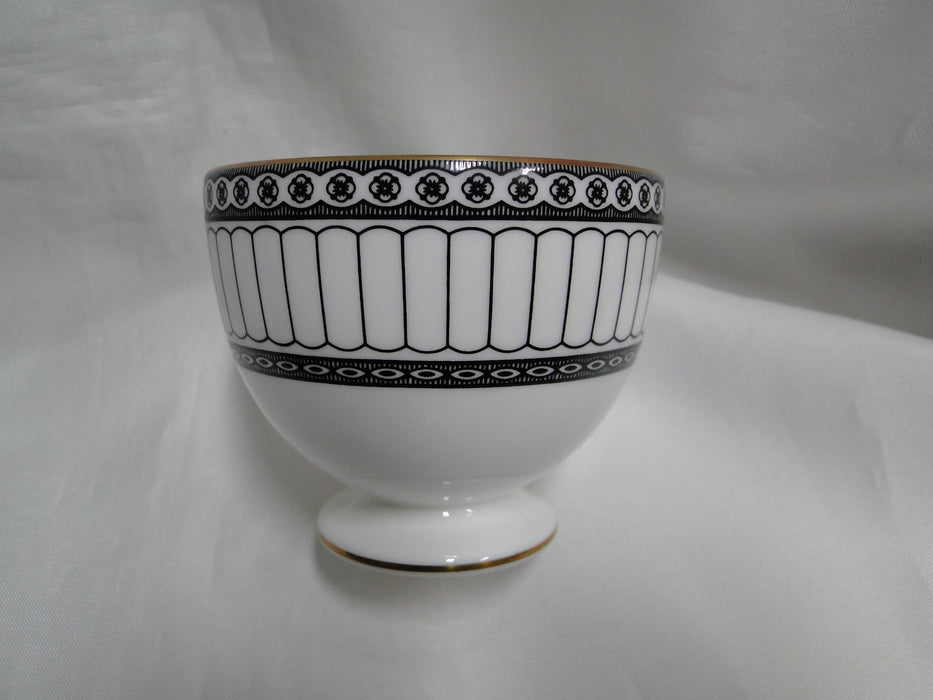 Wedgwood Colonnade Black, Black Lines & Circles: Cup & Saucer Set (s), 2 3/4"