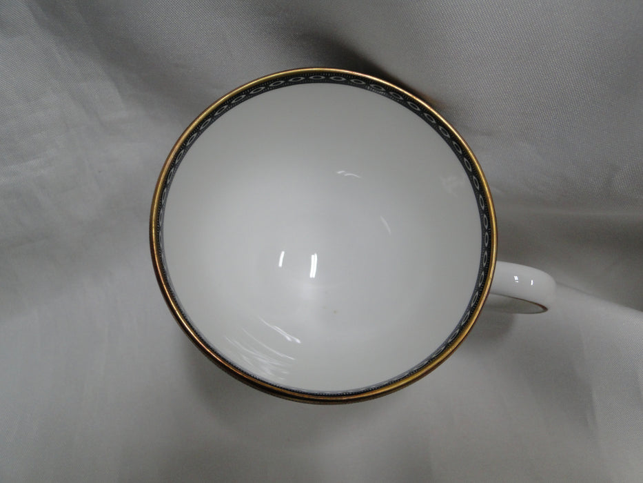 Wedgwood Colonnade Black, Black Lines & Circles: Cup & Saucer Set (s), 2 3/4"
