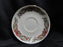 Centurion Ribbon Holly, Red Ribbon: Cup & Saucer Set (s), 3 1/8" Tall