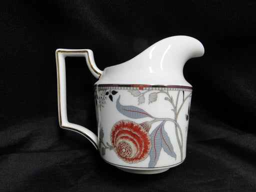 Wedgwood Pashmina, Floral Vines: Creamer / Cream Pitcher, 3 5/8" Tall