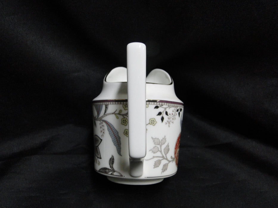 Wedgwood Pashmina, Floral Vines: Creamer / Cream Pitcher, 3 5/8" Tall