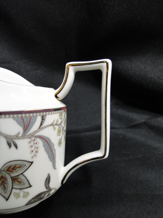 Wedgwood Pashmina, Floral Vines: Creamer / Cream Pitcher, 3 5/8" Tall