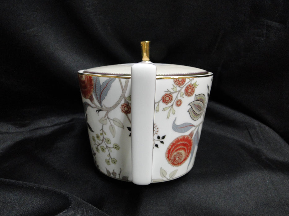 Wedgwood Pashmina, Floral Vines: Teapot & Lid, 5 1/2" Tall