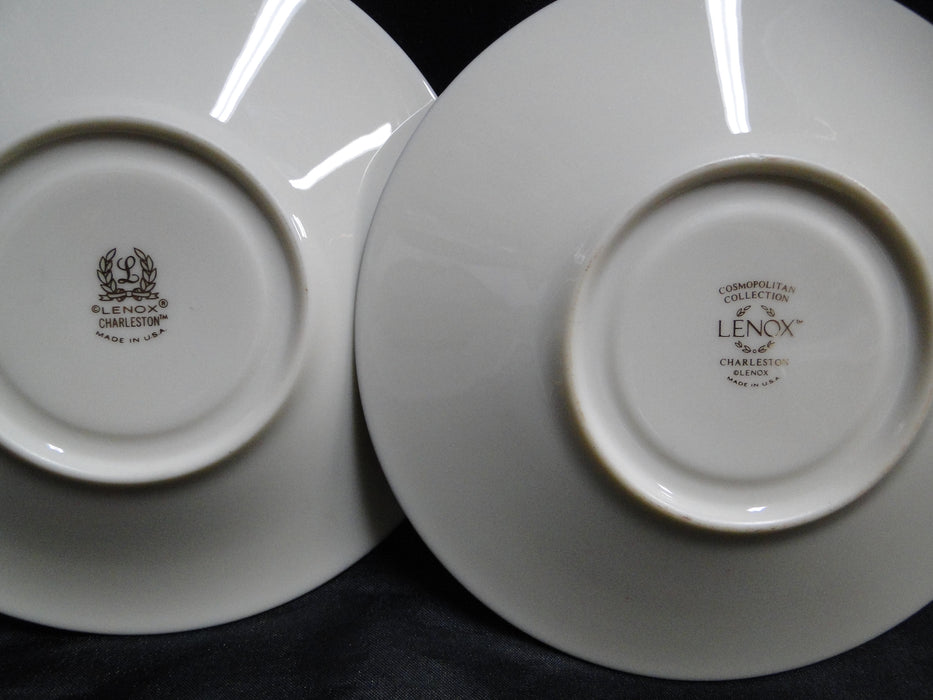 Lenox Charleston, Pastel Floral Band, Platinum: Cup & Saucer Set (s), 3 1/4"