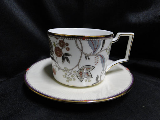 Wedgwood Pashmina, Floral Vines: Cup & Saucer Set (s), 2 3/4" Tall