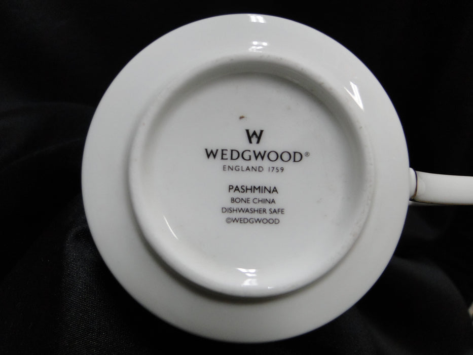 Wedgwood Pashmina, Floral Vines: Cup & Saucer Set (s), 2 3/4" Tall