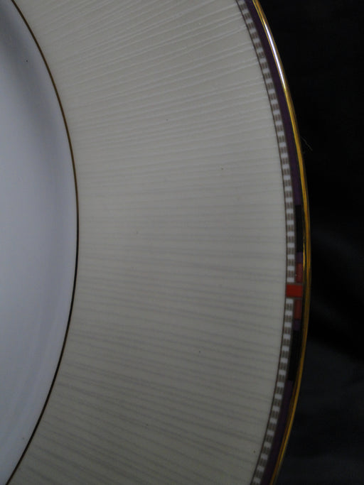 Wedgwood Pashmina, Cream Rim, White Center: Dinner Plate (s), 10 3/4"