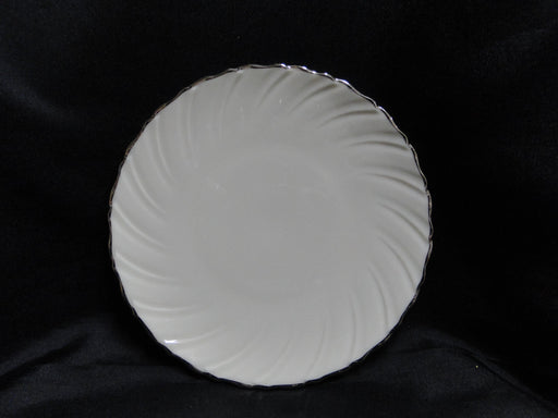 Lenox Weatherly, Ivory Swirled, Platinum: Bread Plate (s), 6 3/8"