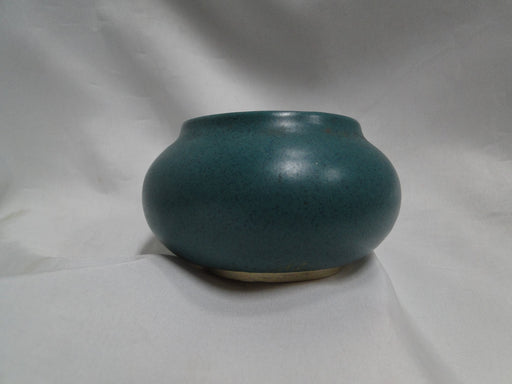 Walt Glass Pottery Teal: Votive Candle Holder, 2 1/2" Tall, All Over Teal