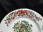Centurion Ribbon Holly, Red Ribbon: "1 Partridge" Salad Plate, 7 1/2"