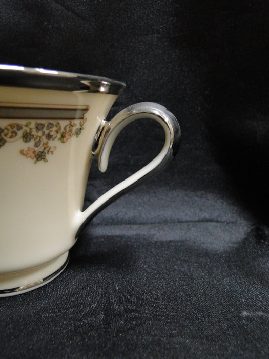 Lenox Lace Point, Gray & Pink, Platinum: 3" Cup (s) Only, No Saucer