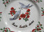 Centurion Ribbon Holly, Red Ribbon: "2 Turtle Doves" Salad Plate, 7 1/2"