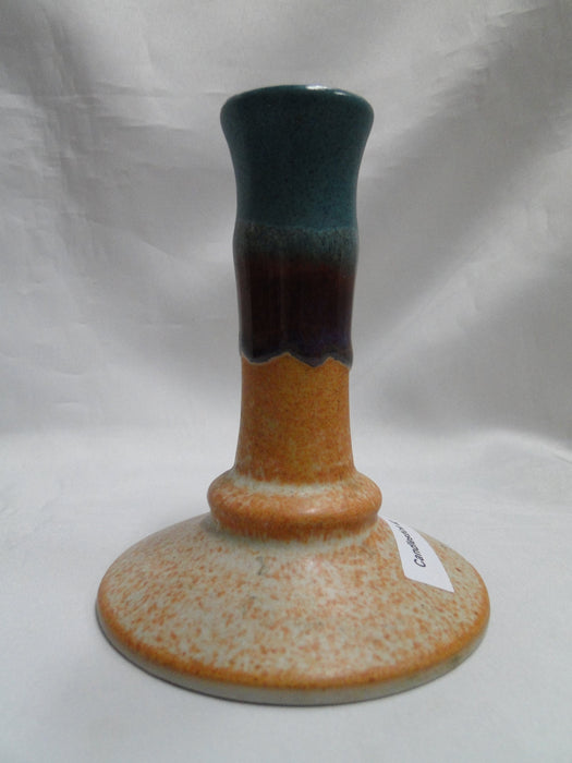 Walt Glass Pottery Texas Sunset: Candlestick (s), 4 3/4" Tall