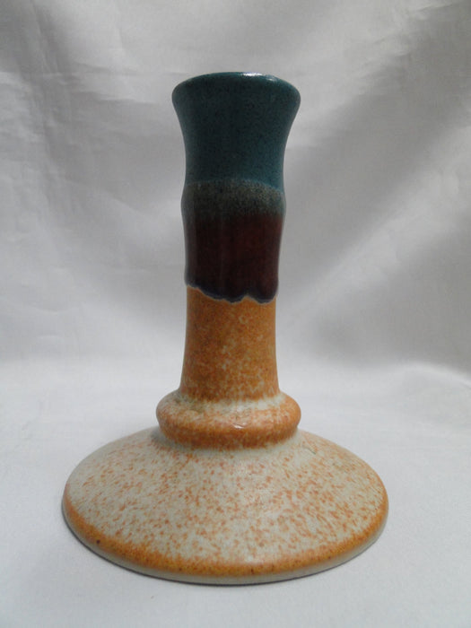 Walt Glass Pottery Texas Sunset: Candlestick (s), 4 3/4" Tall