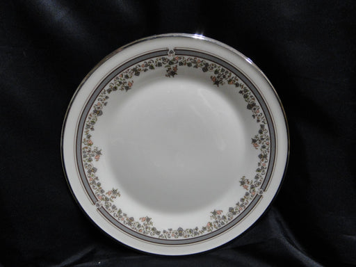 Lenox Lace Point, Gray & Pink, Platinum: Dinner Plate (s), 10 7/8"