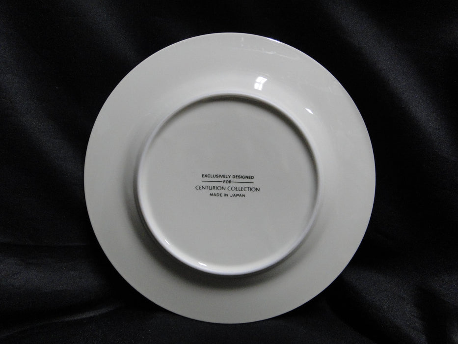 Centurion Ribbon Holly, Red Ribbon: "6 Geese A-Laying" Salad Plate, 7 1/2"