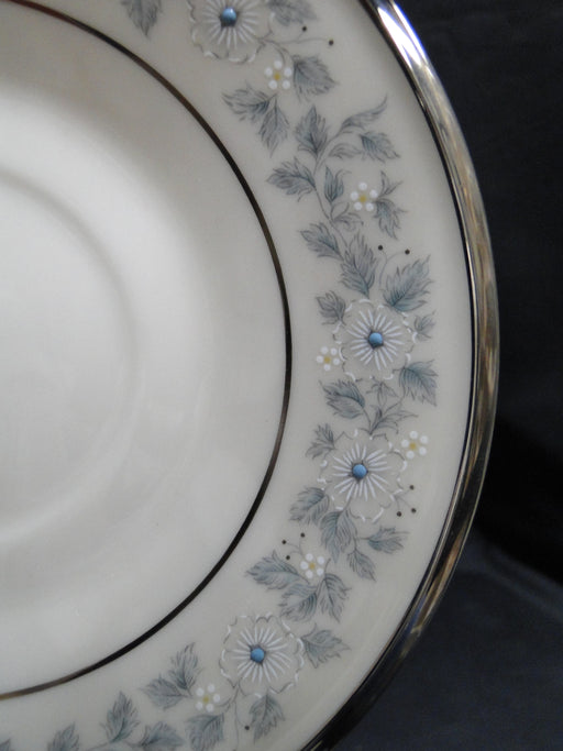 Lenox Windsong, White Flowers, Platinum: 6" Saucer Only, No Cup