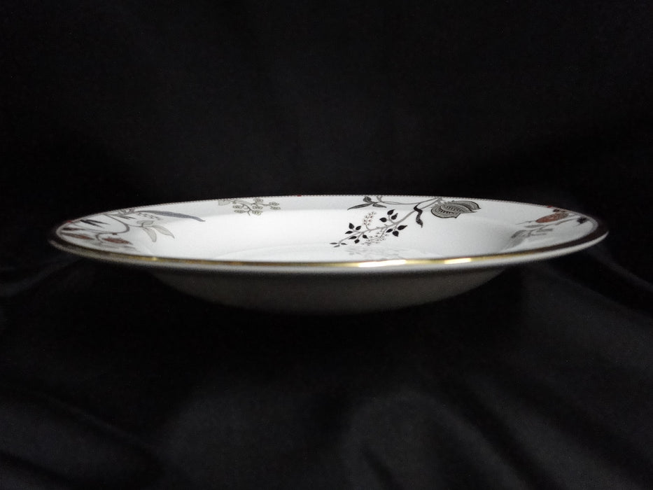 Wedgwood Pashmina, Floral Vines: Rim Soup Bowl (s), 9" x 1 3/8" Tall