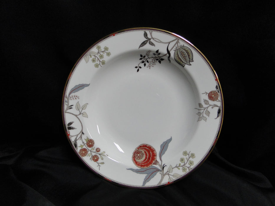 Wedgwood Pashmina, Floral Vines: Rim Soup Bowl (s), 9" x 1 3/8" Tall
