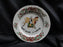 Centurion Ribbon Holly, Red Ribbon: "8 Maids A-Milking" Salad Plate, 7 1/2"