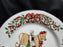 Centurion Ribbon Holly, Red Ribbon: "8 Maids A-Milking" Salad Plate, 7 1/2"