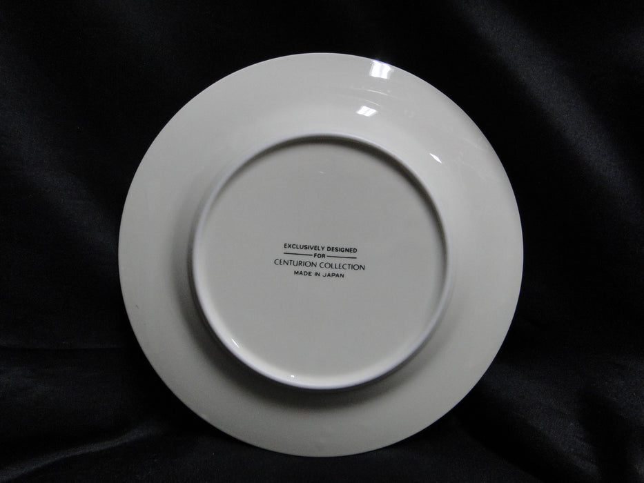 Centurion Ribbon Holly, Red Ribbon: "9 Pipers Piping" Salad Plate, 7 1/2"