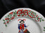 Centurion Ribbon Holly, Red Ribbon: "10 Drummers Drumming" Salad Plate, 7 1/2"
