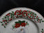 Centurion Ribbon Holly, Red Ribbon: "12 Ladies Dancing" Salad Plate, 7 1/2"