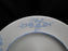 Spode Geisha Light Blue, Blanche De Chine: Bread Plate, 6 3/8", Crazing