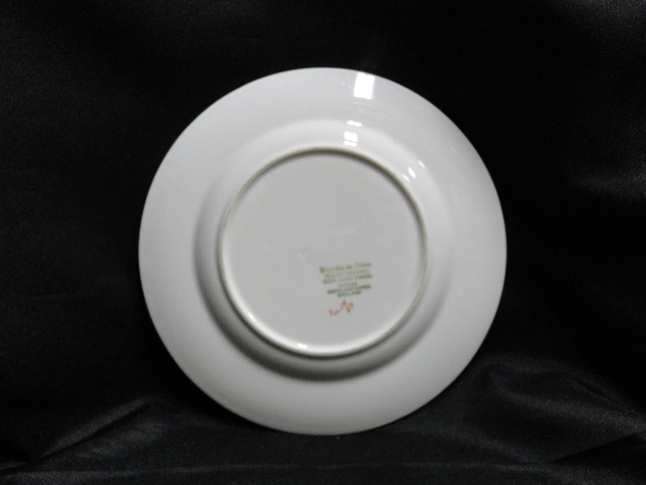 Spode Geisha Light Blue, Blanche De Chine: Bread Plate, 6 3/8", Crazing