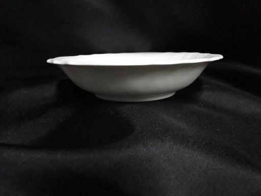 Hutschenreuther Dresden, White, Embossed: Fruit Bowl, 5 1/2" x 1 1/4", As Is