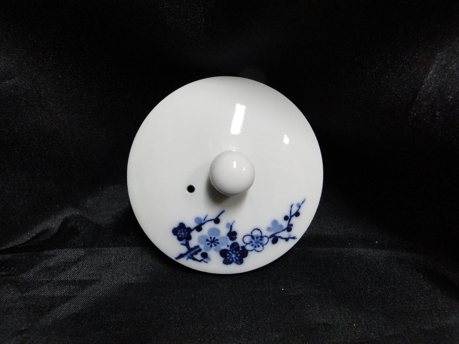 Otagiri (OMC), Japan, Blue Florals on White: Teapot & Lid, 6 Cups