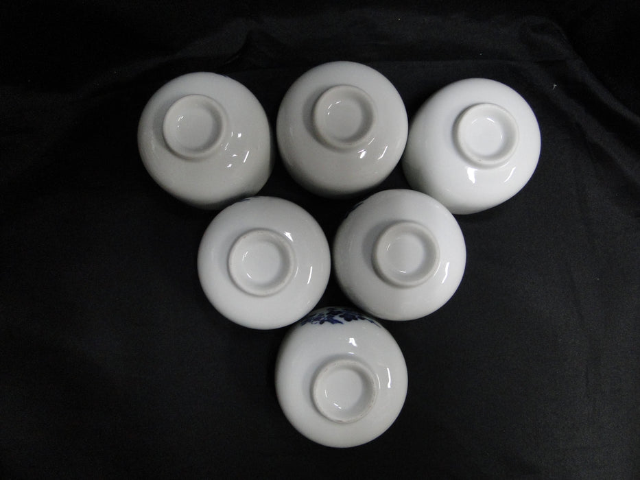 Otagiri (OMC), Japan, Blue Florals on White: Teapot & Lid, 6 Cups
