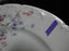 Haviland (Limoges) Schleiger 309, Pink & Blue Flowers: Salad Plate 8", As Is