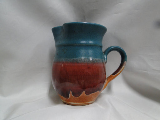 Walt Glass Pottery Texas Sunset: Pitcher, 5 1/4" Tall