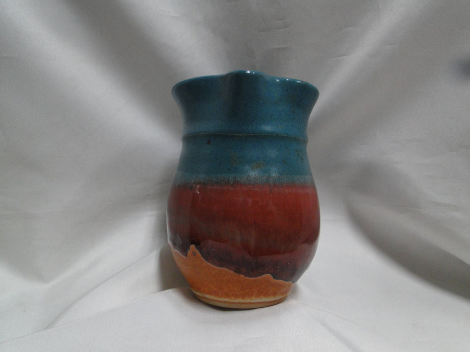Walt Glass Pottery Texas Sunset: Pitcher, 5 1/4" Tall
