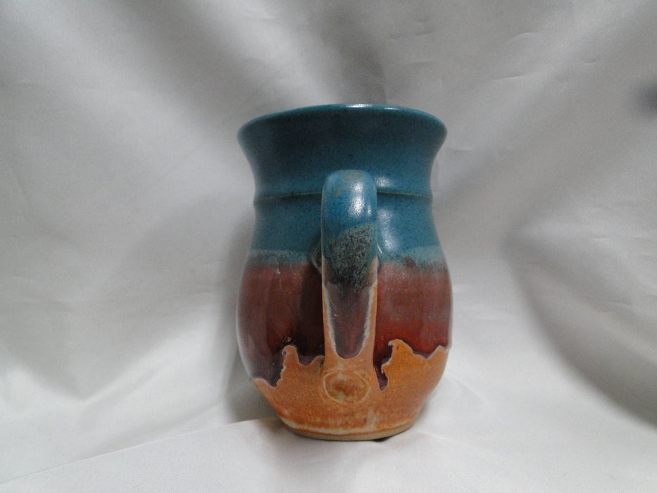 Walt Glass Pottery Texas Sunset: Pitcher, 5 1/4" Tall