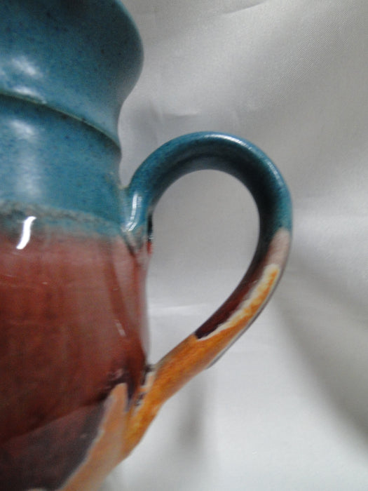 Walt Glass Pottery Texas Sunset: Pitcher, 5 1/4" Tall