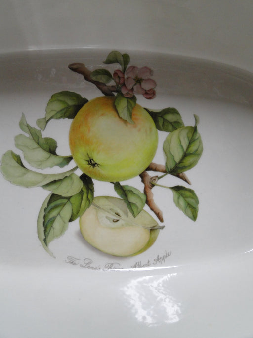 Portmeirion Apple Harvest: Oblong 3-Qt Roaster / Baker, 15 1/8" x 3", Laurel