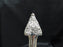Silverplate Flatware w/ Christmas Tree Handle: Salad Serving Spoon & Fork, 11.5"