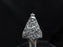 Silverplate Flatware w/ Christmas Tree Handle: Pie & Cake Server, 11 3/8" Long