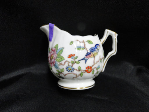 Aynsley Pembroke, Bird & Florals: Mini Creamer, 2 5/8", Gold Thumb Rest, As Is