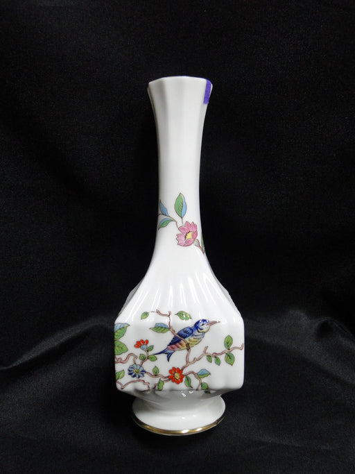 Aynsley Pembroke, Bird & Florals: Bud Vase, 7" Tall, As Is