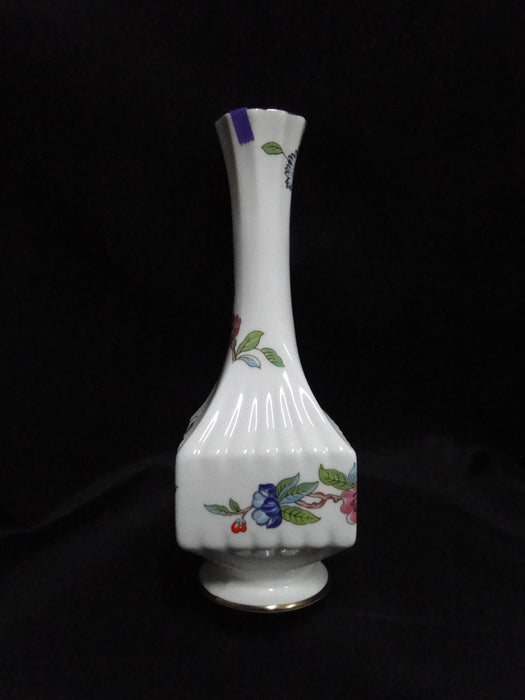 Aynsley Pembroke, Bird & Florals: Bud Vase, 7" Tall, As Is