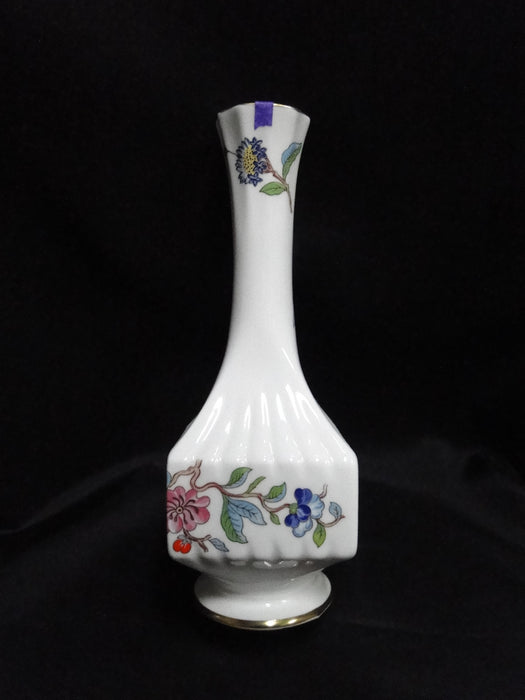Aynsley Pembroke, Bird & Florals: Bud Vase, 7" Tall, As Is
